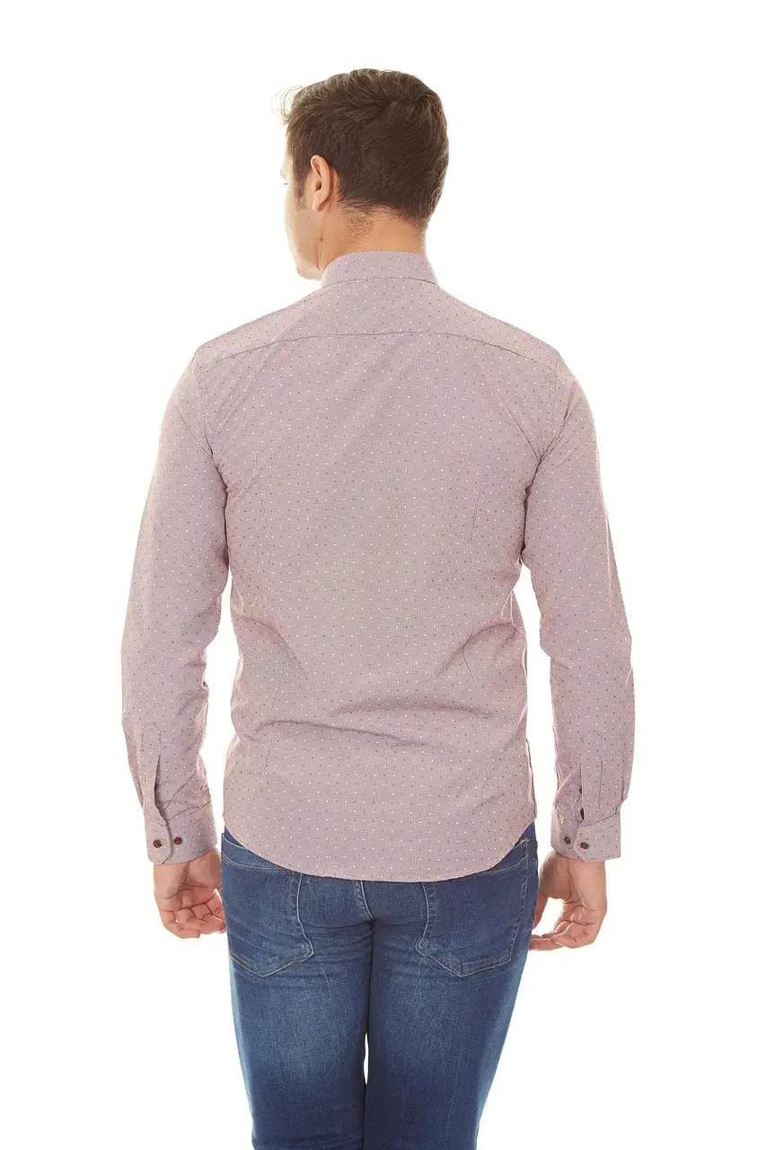 Slim Fit Easy-iron Shirt - Light Pink