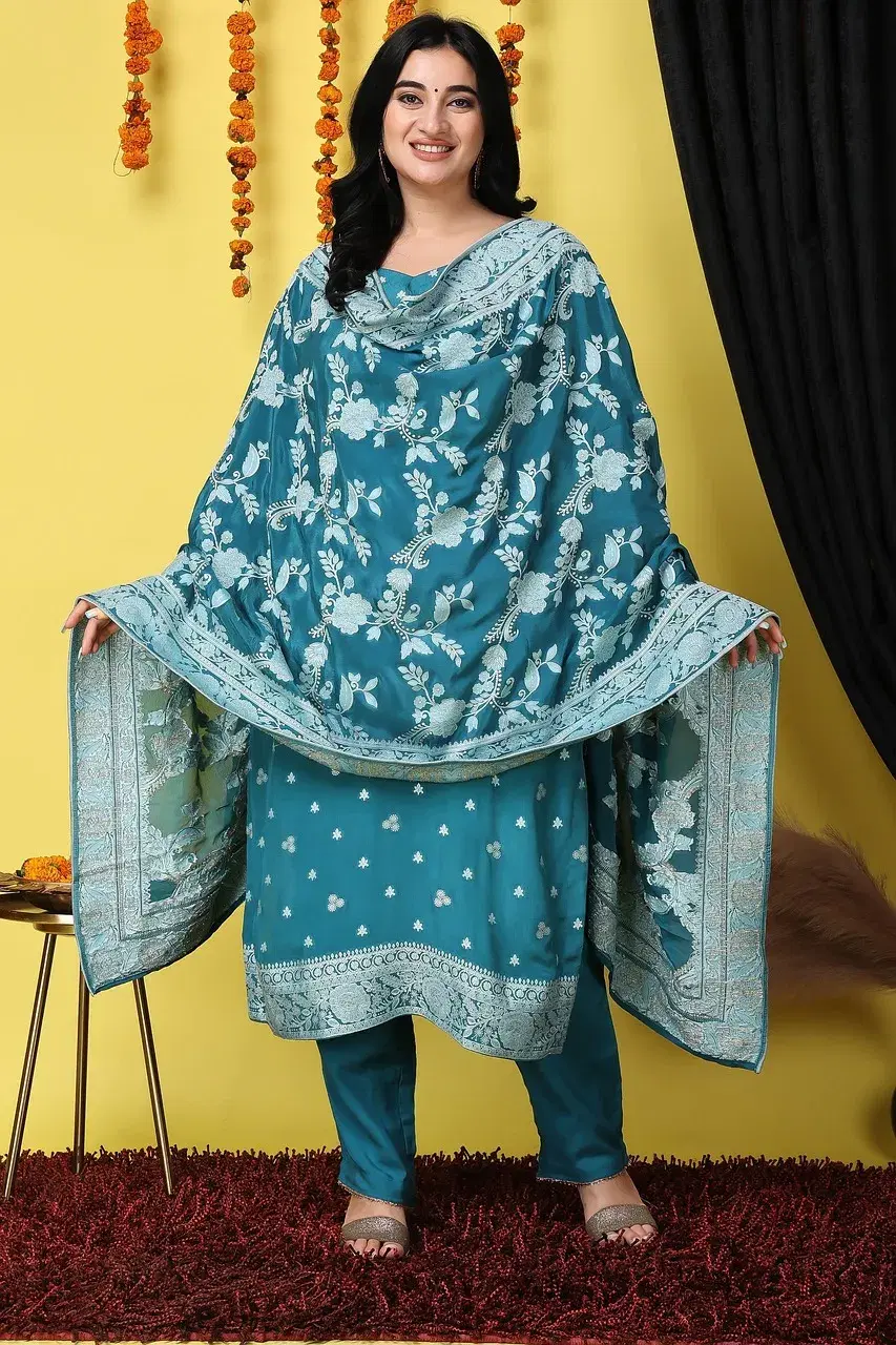 Printed Cotton Kurta Set